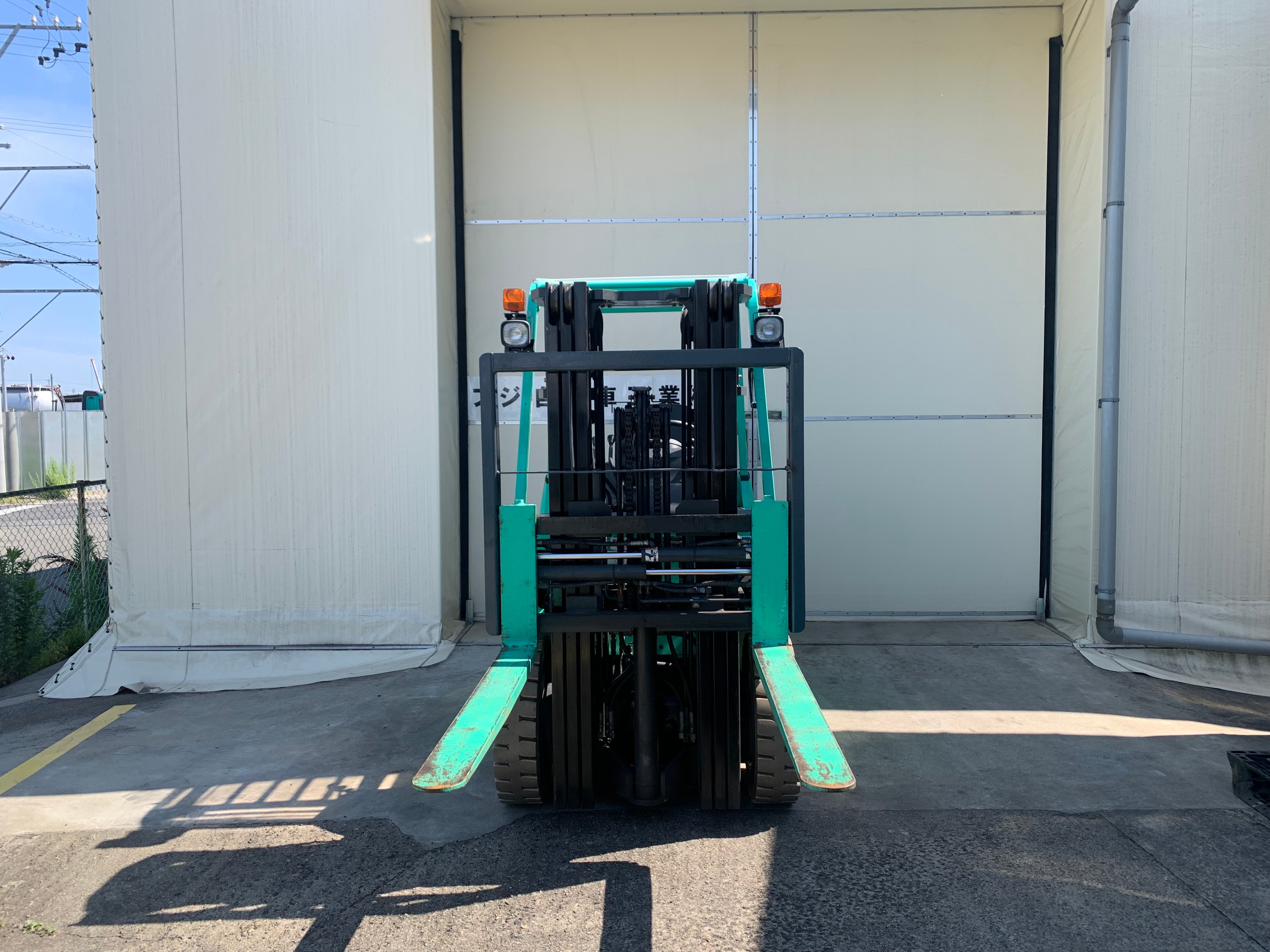 三菱中古フォークリフト【KFDE25T】[No.20]3段フルフリー！フォークシフター付！