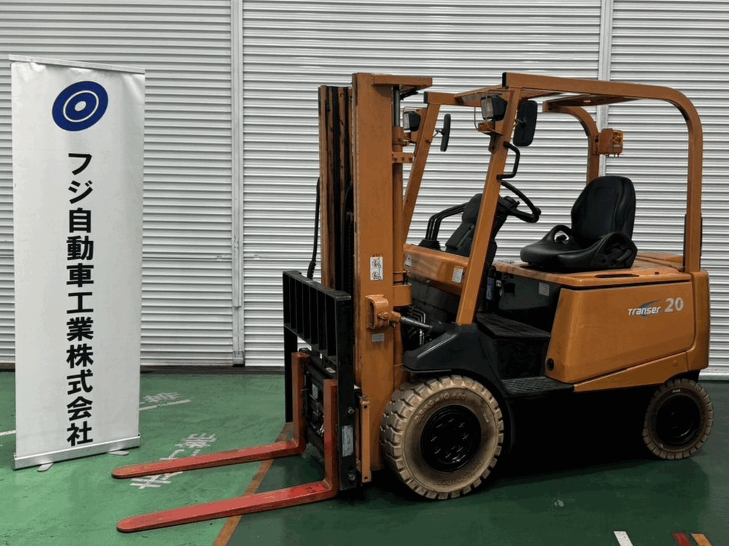 ニチユ中古フォークリフト【FB20PLN-77-300PFLPSPL】［No.22］屋内作業に最適バッテリーカウンター！
