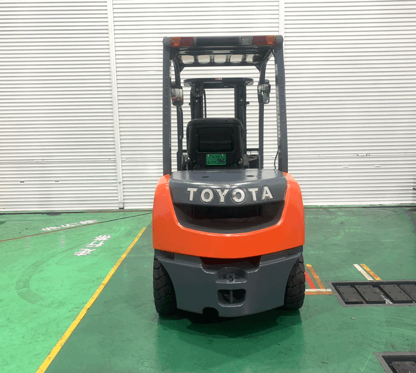 トヨタ中古フォークリフト【02-8FD25】［No.69］高所作業に最適！使用時間3000時間台
