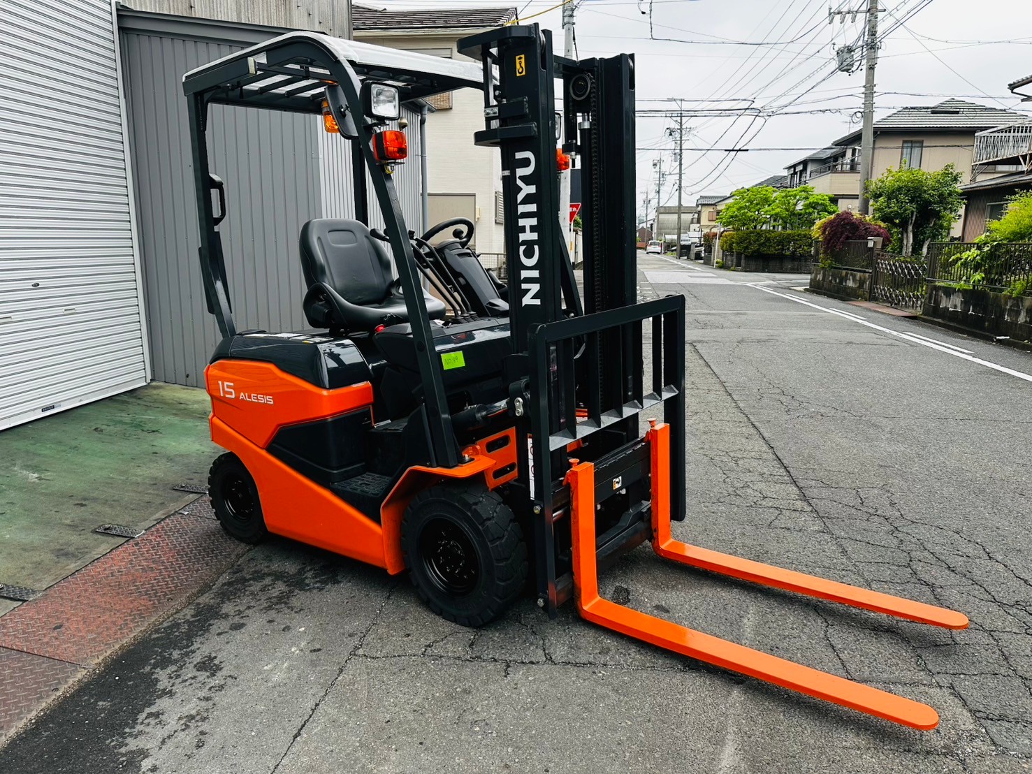 ニチユ中古フォークリフト【FB15P-80-300SF】［No.89］バッテリー