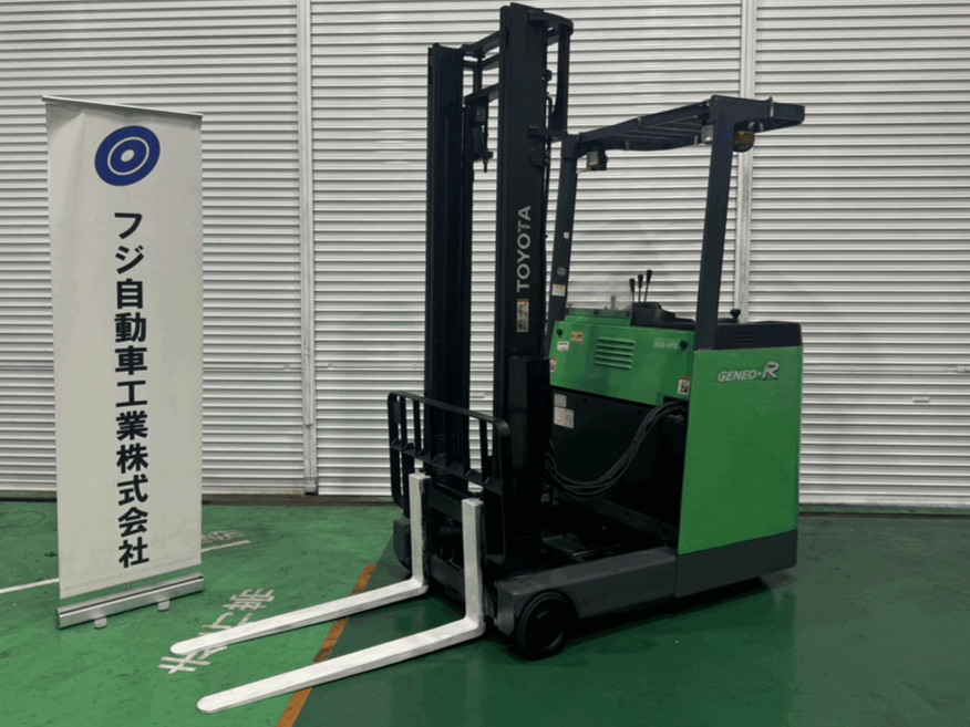 トヨタ中古フォークリフト【7FBR15】　屋内作業に最適なバッテリー車