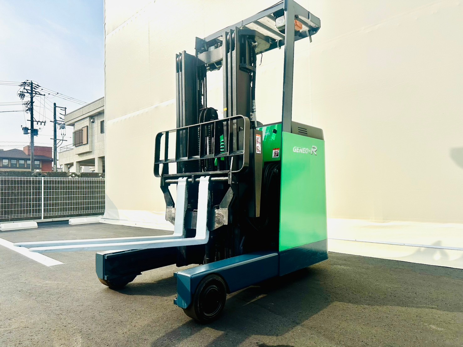 トヨタ中古フォークリフト【7FBR15】屋内作業に最適なフルフリーマスト！★アウトレット商品・送料別途★