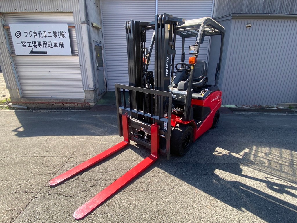 ニチユ中古フォークリフト【FB25P-80-3F430SF】［No.207］屋内作業に最適なフルフリーマスト！