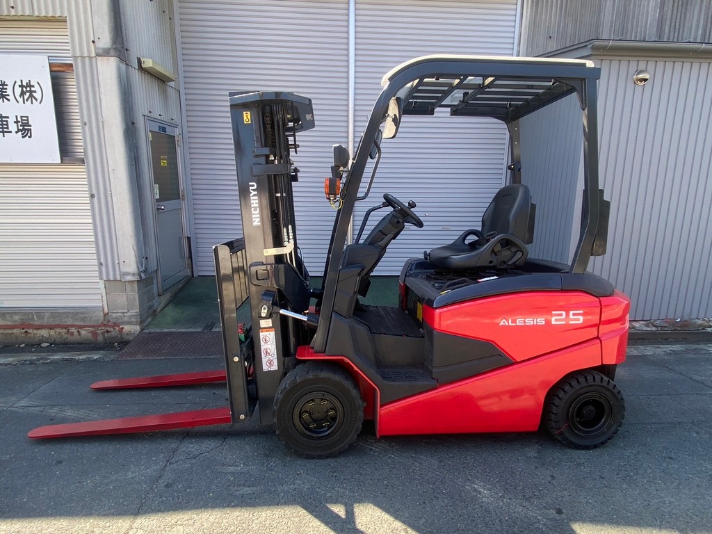 ニチユ中古フォークリフト【FB25P-80-3F430SF】［No.207］屋内作業に最適なフルフリーマスト！