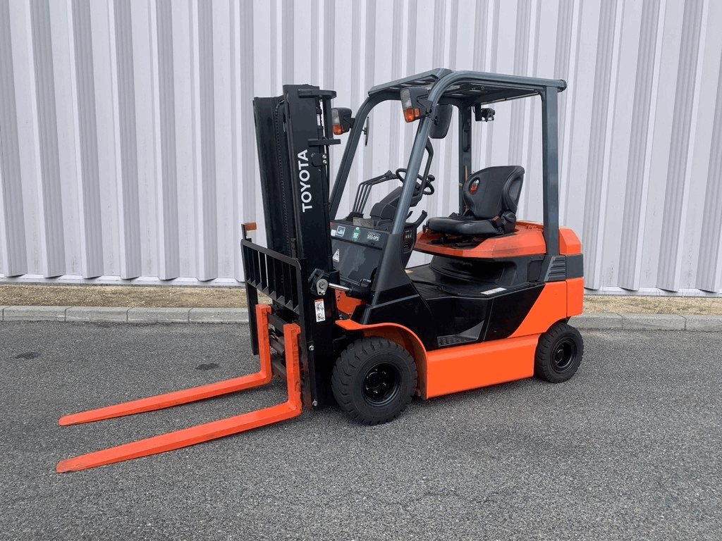 トヨタ中古フォークリフト【8FBH25】室内作業に最適なバッテリー車！［No.243］