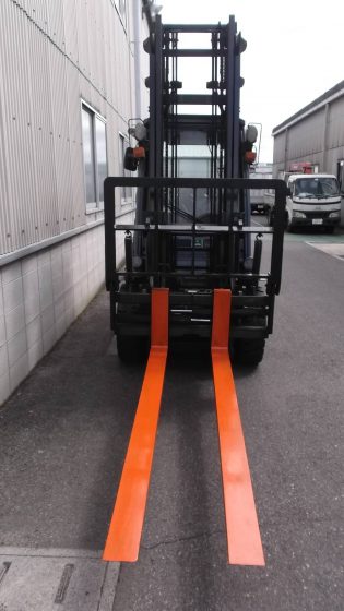 トヨタ TOYOTA 中古フォークリフト forklift ディーゼル 2002年式 ヒンジ フォークシフター フォークポジショナー 4mハイマスト