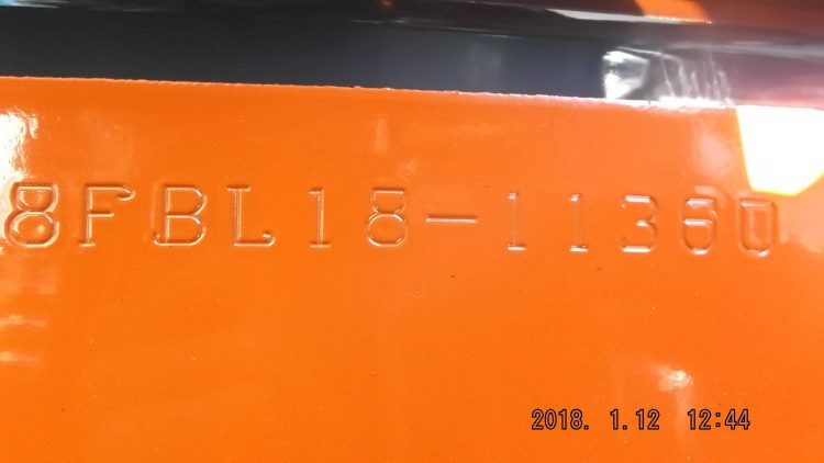 トヨタ TOYOTA 中古フォークリフト forklift バッテリーカウンター 2017年式 3段フルフリー4.3Mマスト サイドシフト