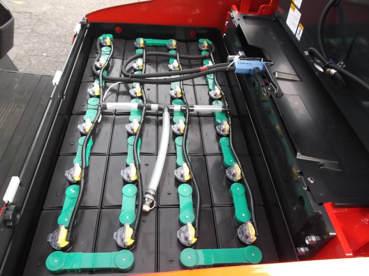 ニチユ NCHIYU 中古フォークリフト forklift バッテリーカウンター 3段フルフリー5Mマスト サイドシフト