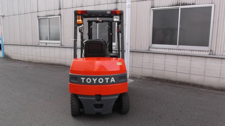 トヨタ Toyota 中古フォークリフト forklift バッテリーカウンター 2013年式 2段フルフリー3Mマスト