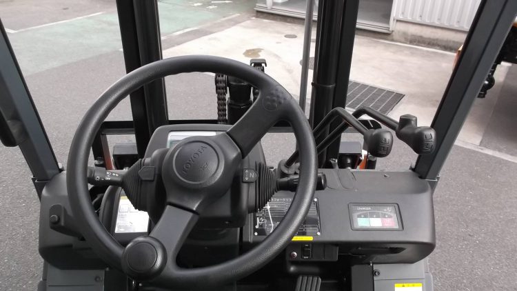 トヨタ Toyota 中古フォークリフト forklift バッテリーカウンター 2013年式 2段フルフリー3Mマスト