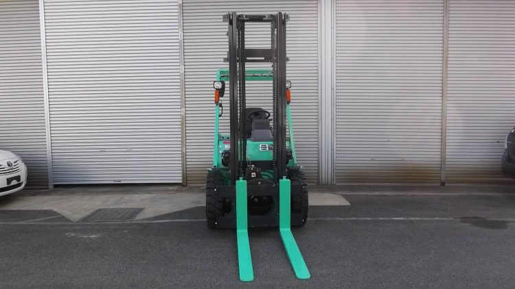 三菱 MITSUBISHI 中古フォークリフト forklift ディーゼル 2017年式 全回転フォーク 2段4mハイマスト