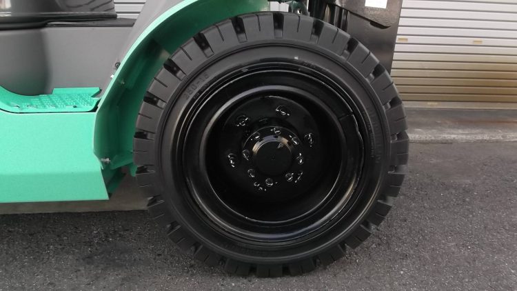 三菱 MITSUBISHI 中古フォークリフト forklift ディーゼル 2017年式 全回転フォーク 2段4mハイマスト