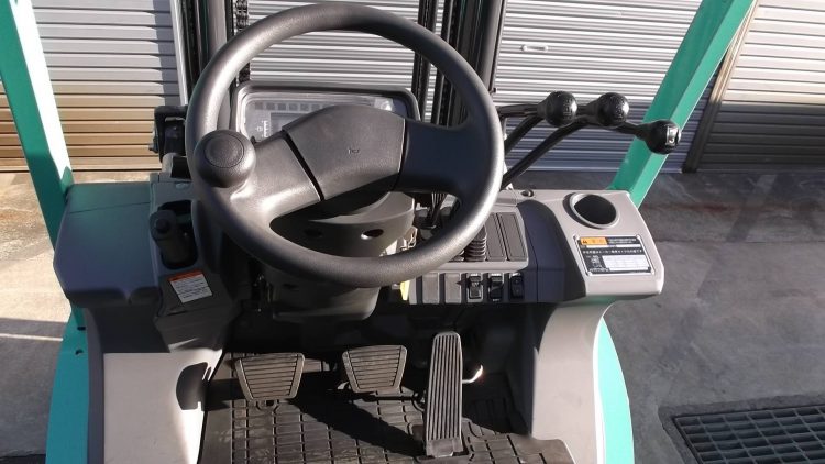 三菱 MITSUBISHI 中古フォークリフト forklift ディーゼル 2017年式 全回転フォーク 2段4mハイマスト