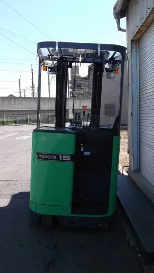 トヨタ Toyota 中古フォークリフト forklift バッテリーリーチ 2019年式 3段フルフリー5.5Mマスト