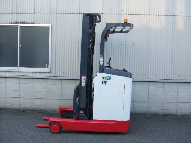 ニチユ NICHIYU 中古フォークリフト forklift バッテリーリーチ 2006年式 3段フルフリーマスト 5.5Mマスト
